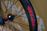 STRANGER フロント＆リヤホイールセットRHD（右ドライブ） 【CRUX V2/XL リム フロントホイール 3/8" / ブラック】＆【CRUX RR V2/XL ホイール  / ブラック【RHD】 】