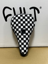 CULT X VANSシート SLIP-ON CHECKERBOARD / ブラック&ホワイト-ガムベース