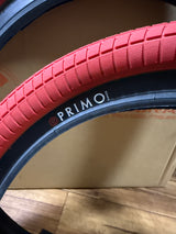 PRIMO V-MONSTER タイヤ (20×2.40") / レッド【2本セット】