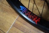 STRANGER フロント＆リヤホイールセットRHD（右ドライブ） 【CRUX V2/XL リム フロントホイール 3/8" / ブラック】＆【CRUX RR V2/XL ホイール  / ブラック【RHD】 】