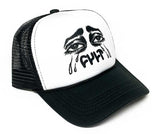 CULT SO SAD TRUCKERキャップ / ホワイト＆ブラック ¥4,950