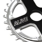 ALIVE INDUSTRY B.L.スプロケット 25T / ブラック-シルバー