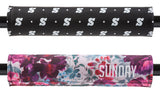 SUNDAY リバーシブルバーパッド S-REPEAT WHT/WALLFLOWER