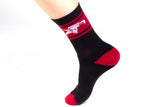 ANIMALハイソックス BLACK / レッド
