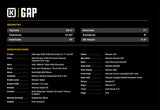 KINK GAP 20.5" / マットブラックレッド